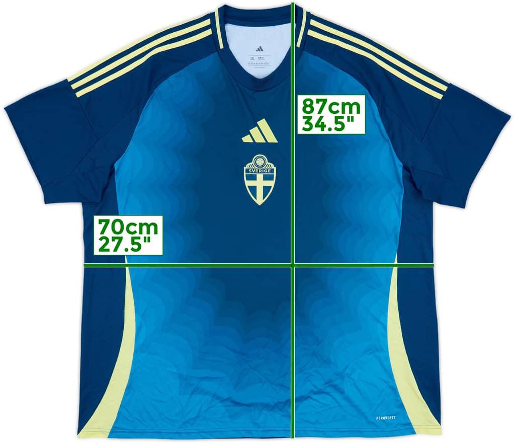 2025-26 Sweden Women Away Shirt - 10/10 - (3XL)