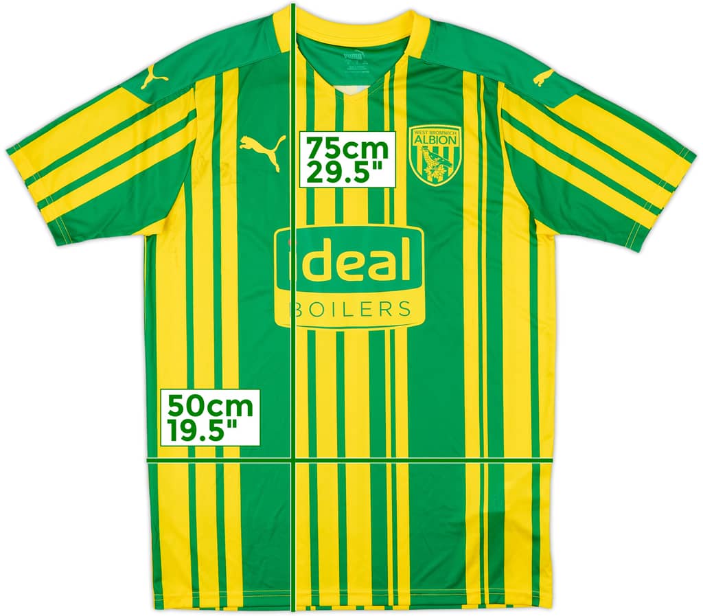 2020-21 West Brom Away Shirt - 10/10 - (M)