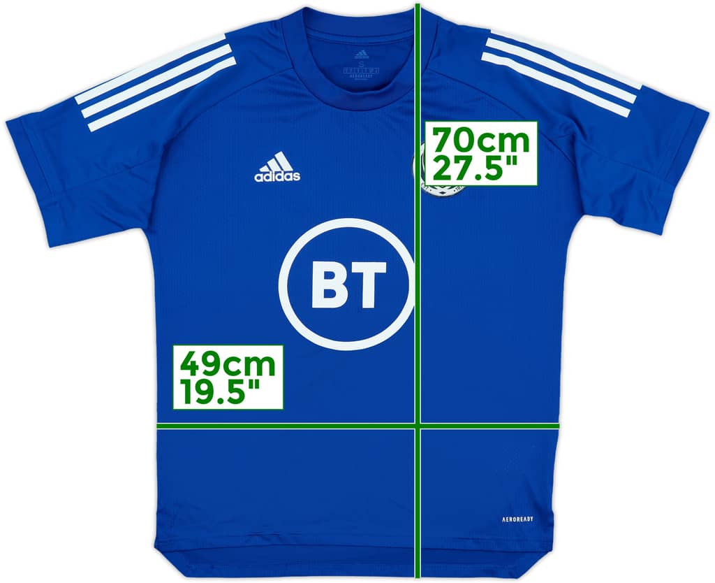 2019-20 Scotland adidas Training Shirt - 6/10 - (S)