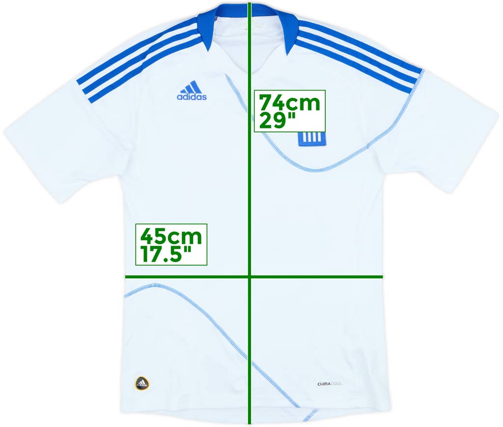 2010-11 Greece Home Shirt - 6/10 - (S)