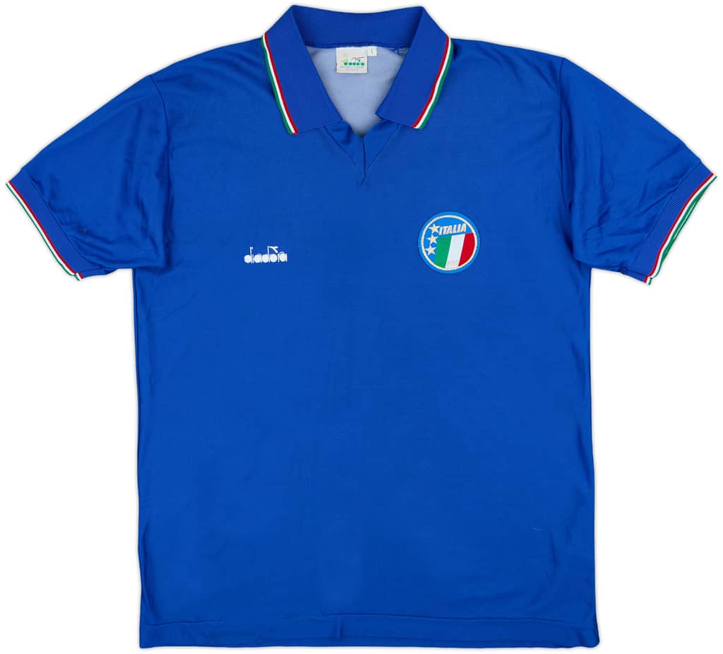 1986-90 Italy Home Shirt - 8/10 - (L)