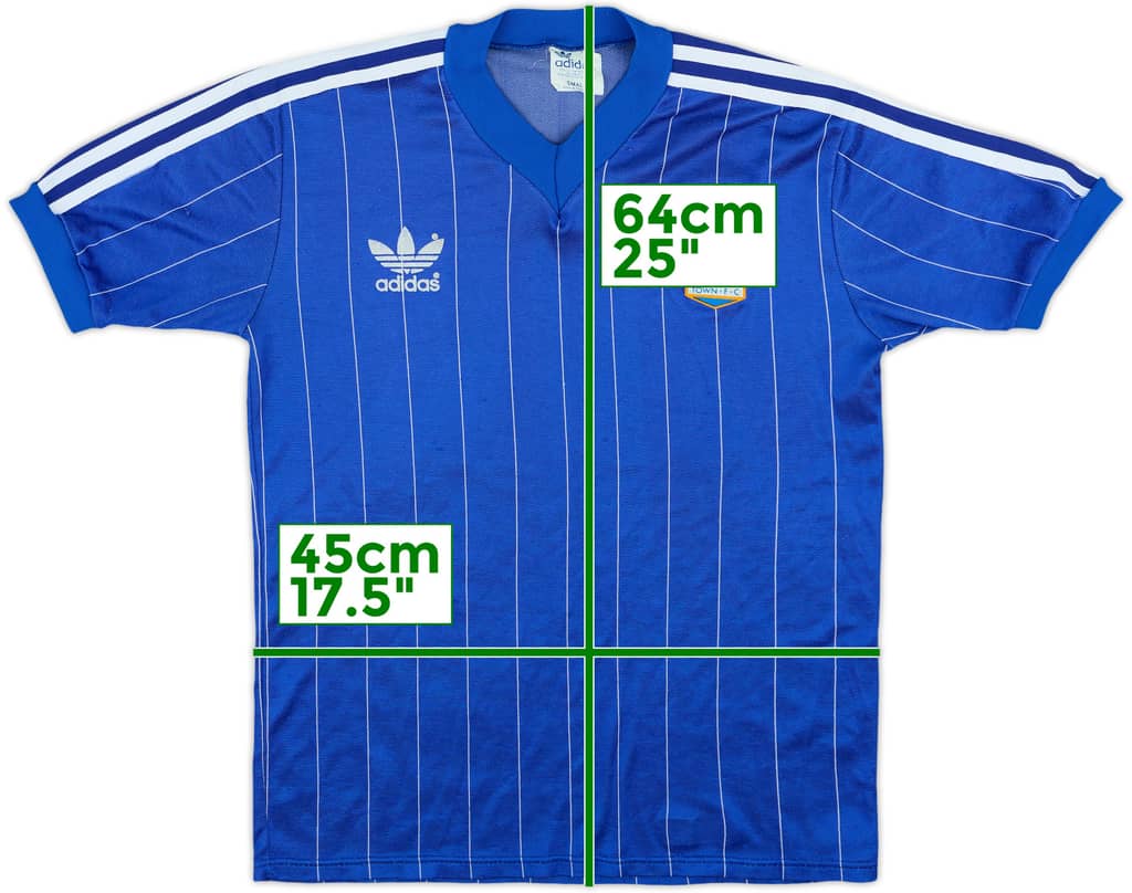 1981-84 Ipswich Home Shirt - 8/10 - (S)