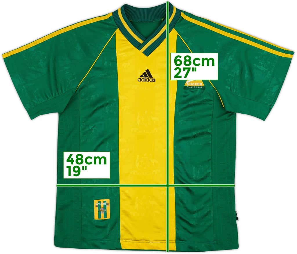 1999-01 Australia Home Shirt - 7/10 - (S)