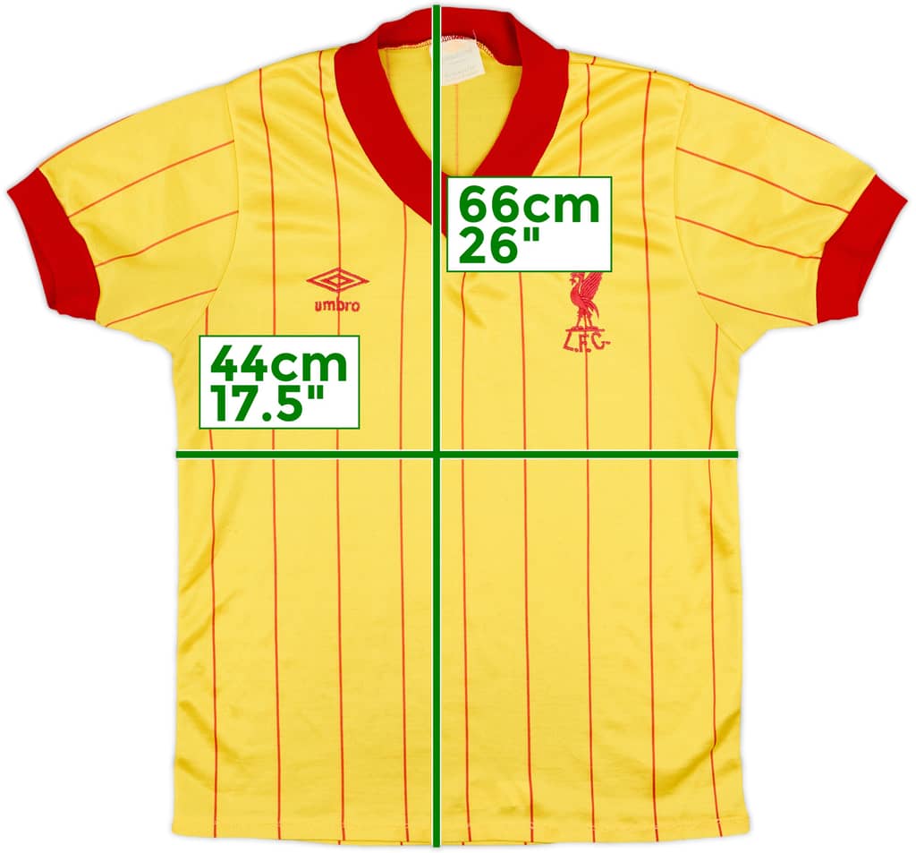 1981-84 Liverpool Away Shirt - 7/10 - (S)