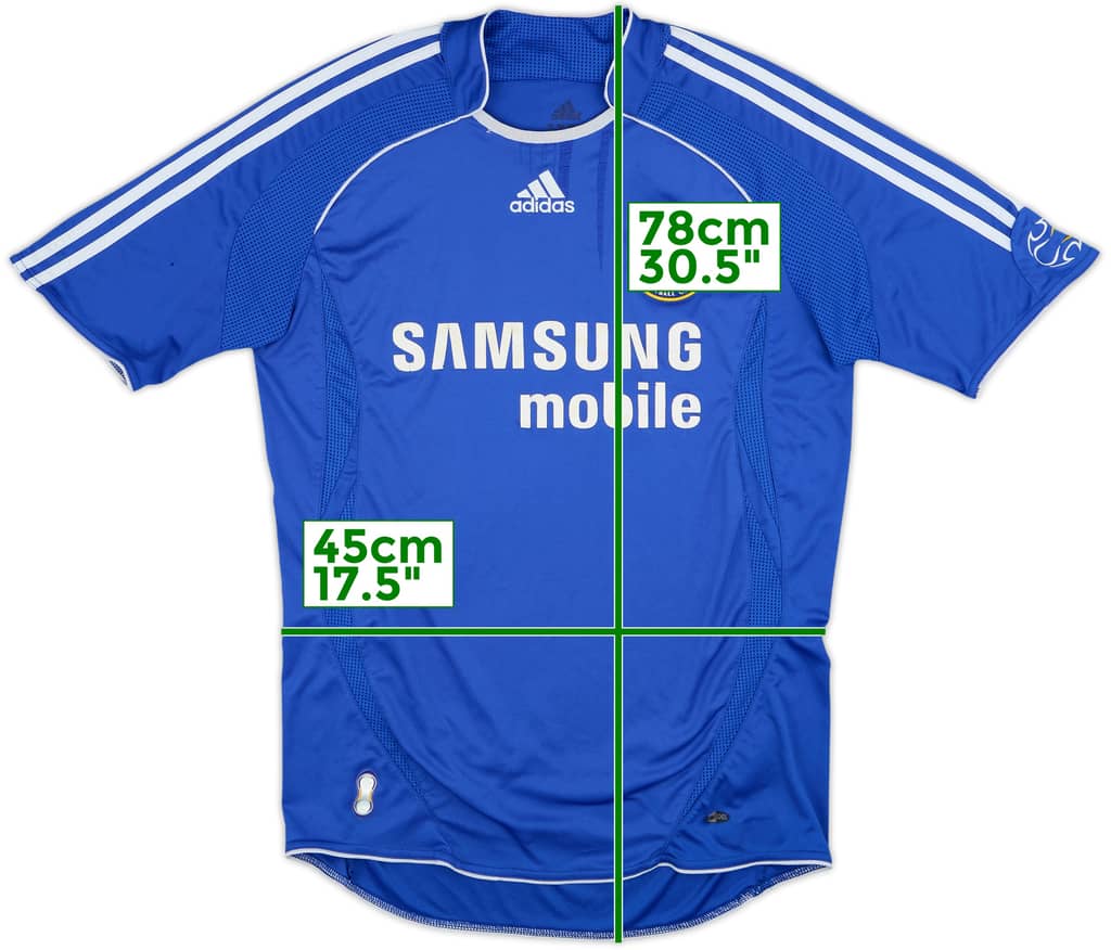 2006-08 Chelsea Home Shirt - 5/10 - (L)
