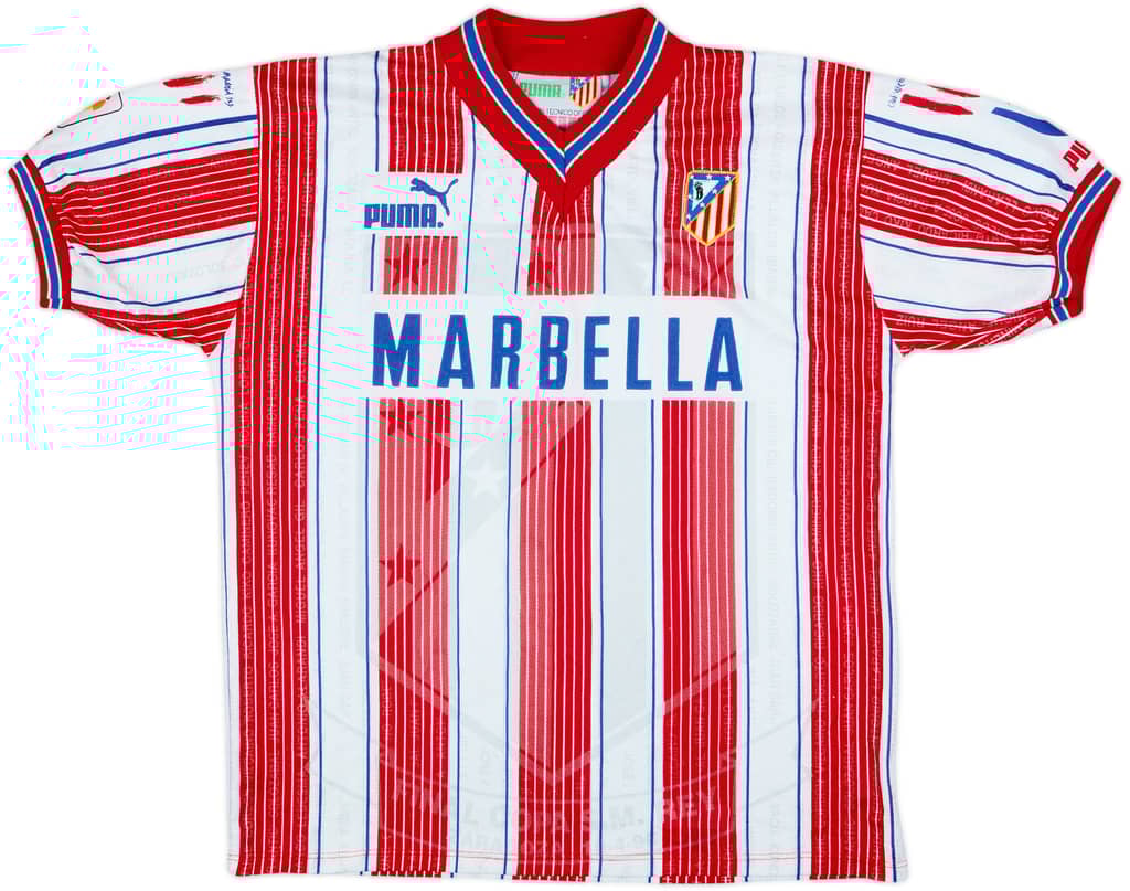 1995-96 Atletico Madrid Cup Home Shirt - 8/10 - (S)