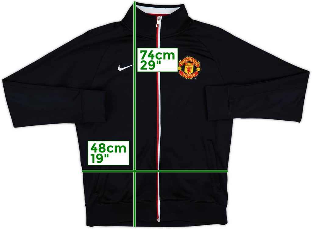 2013-14 Manchester United Nike Track Jacket - 7/10 - (M)