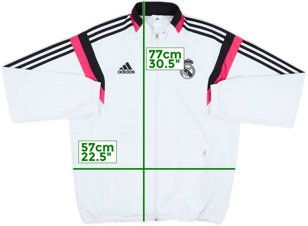 2014-15 Real Madrid adidas Track Jacket - 6/10 - (L)