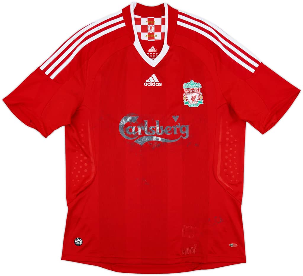 2008-10 Liverpool Home Shirt - 4/10 - (L)