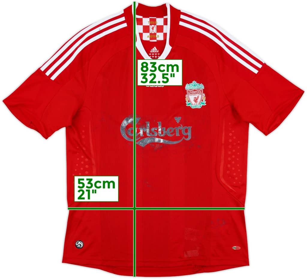 2008-10 Liverpool Home Shirt - 4/10 - (L)