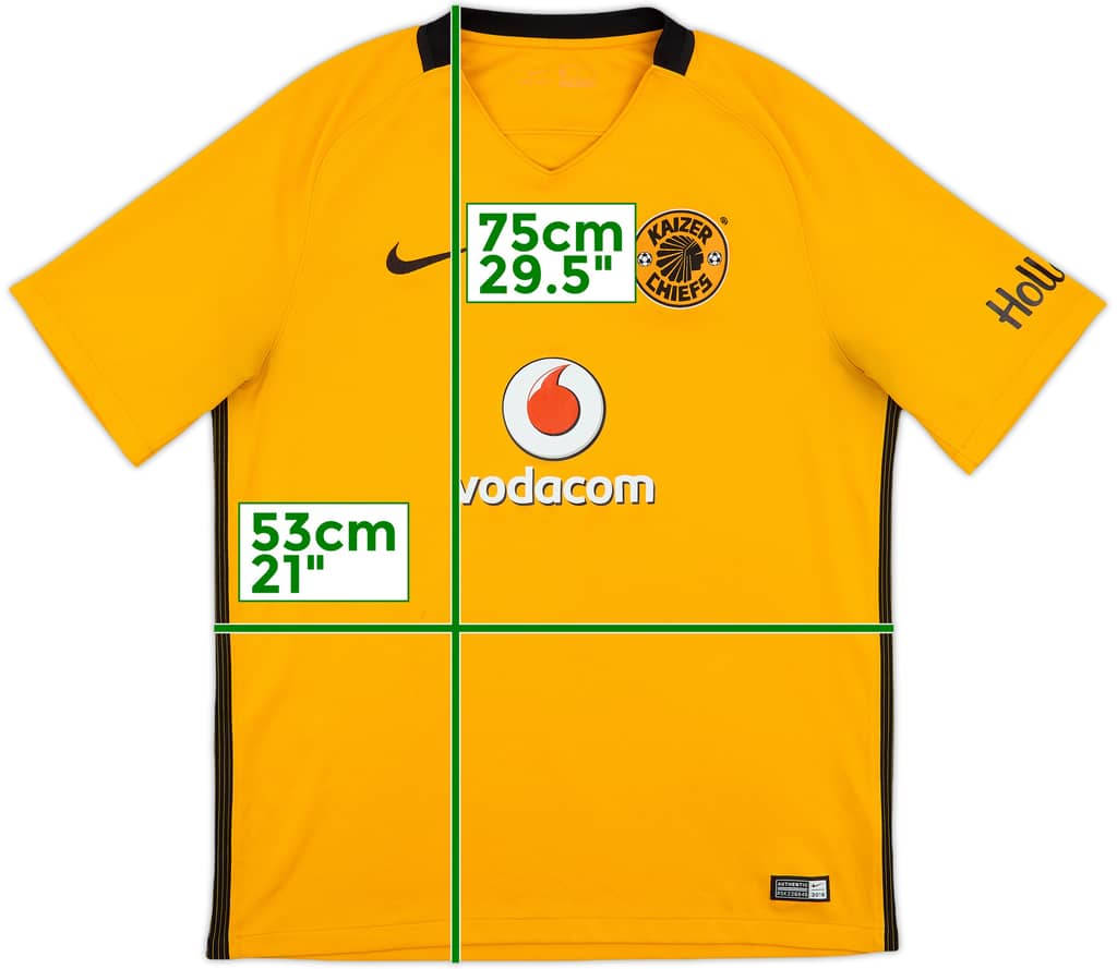 2016-17 Kaizer Chiefs Home Shirt - 6/10 - (L)