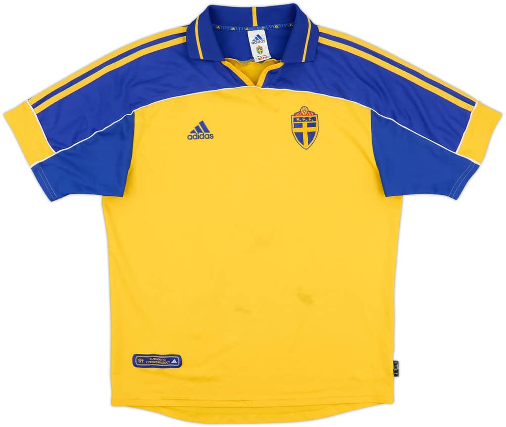 2000-02 Sweden Home Shirt - 5/10 - (L)