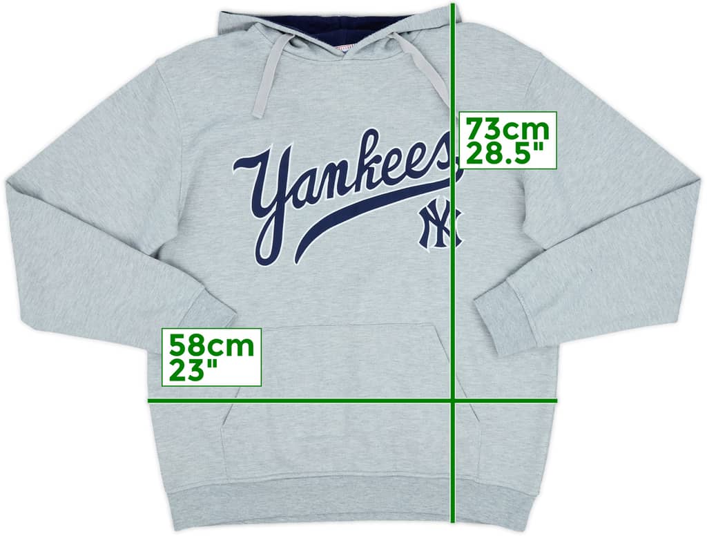 2000s New York Yankees Majestic Hooded Sweat Top - 8/10 - (XL)