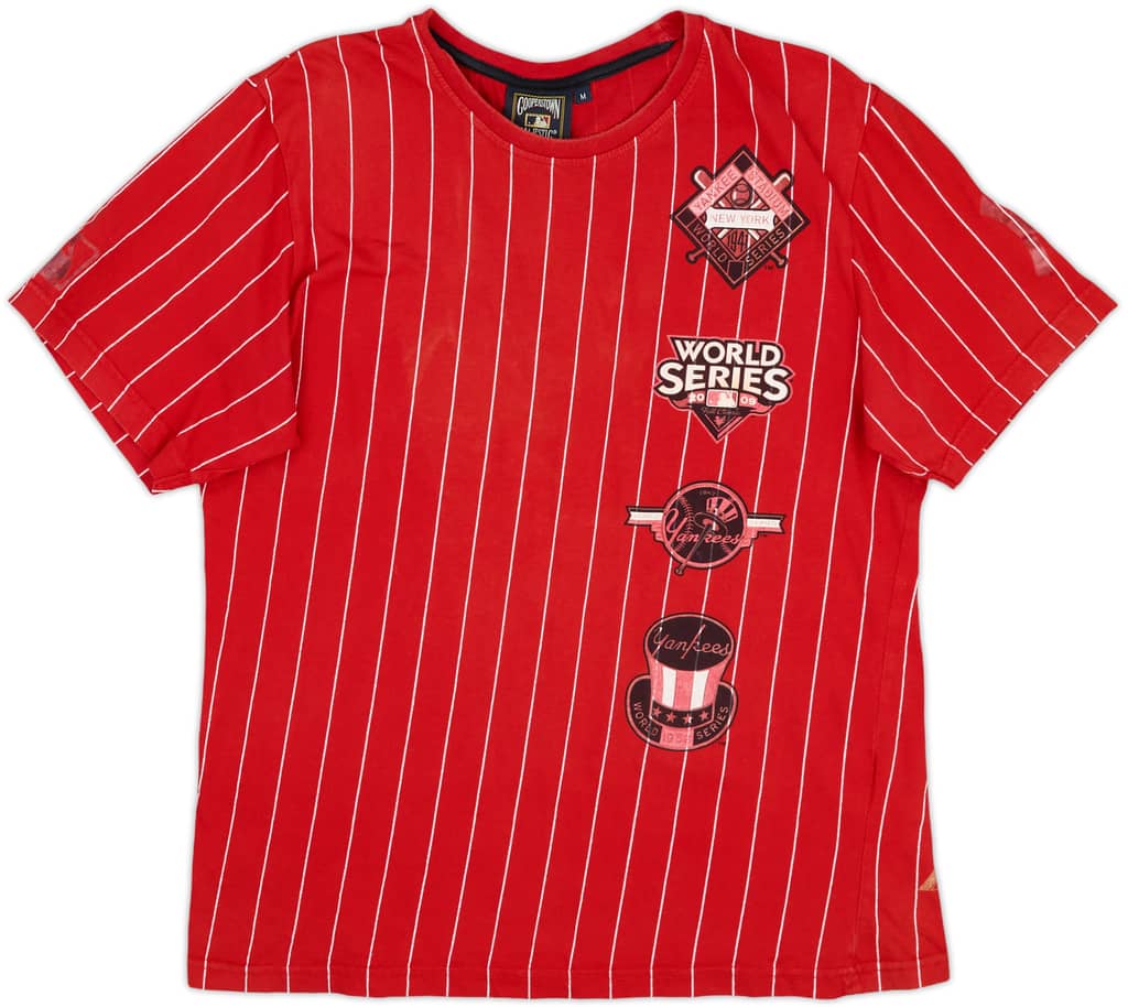 2009 New York Yankees Majestic Cooperstown Collection Tee - 7/10 - (M)