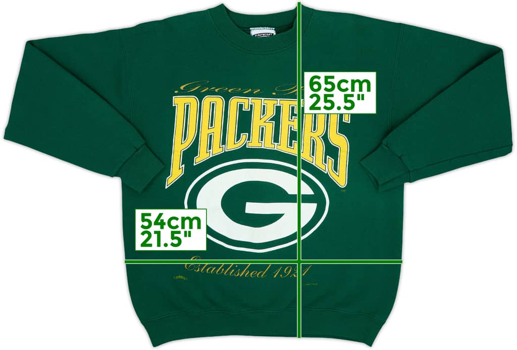 1995 Green Bay Packers Lee Sport Sweat Top - 7/10 - (M)