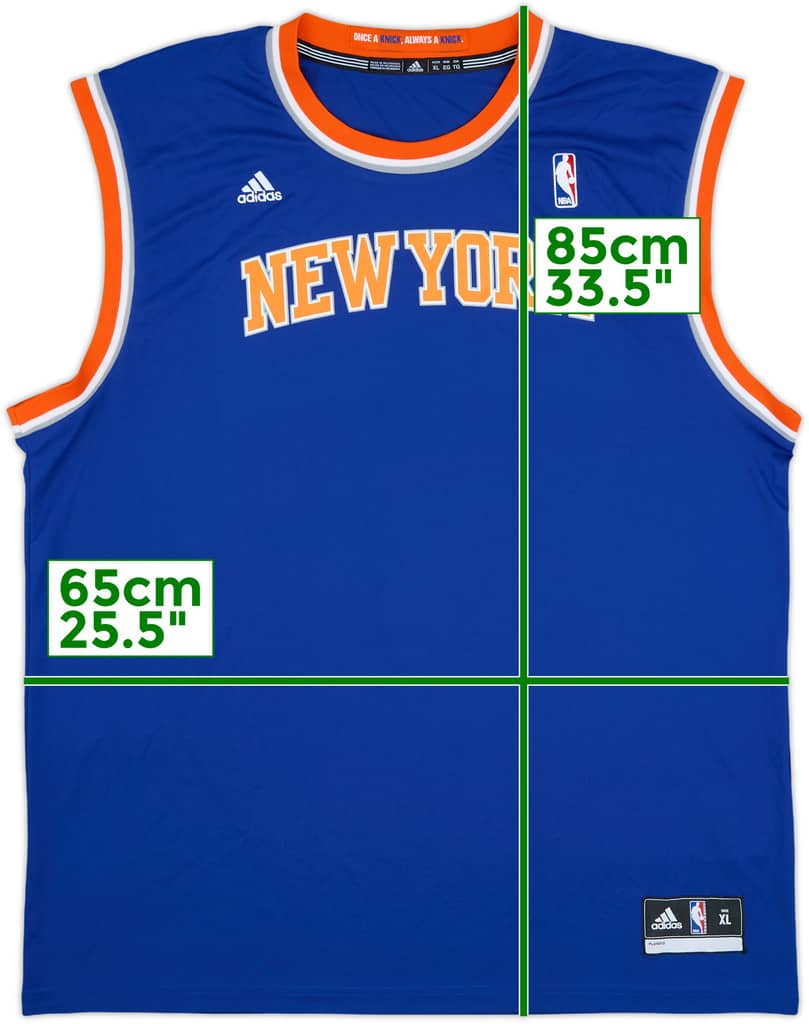 2012-14 New York Knicks adidas Away Jersey - 9/10 - (XL)
