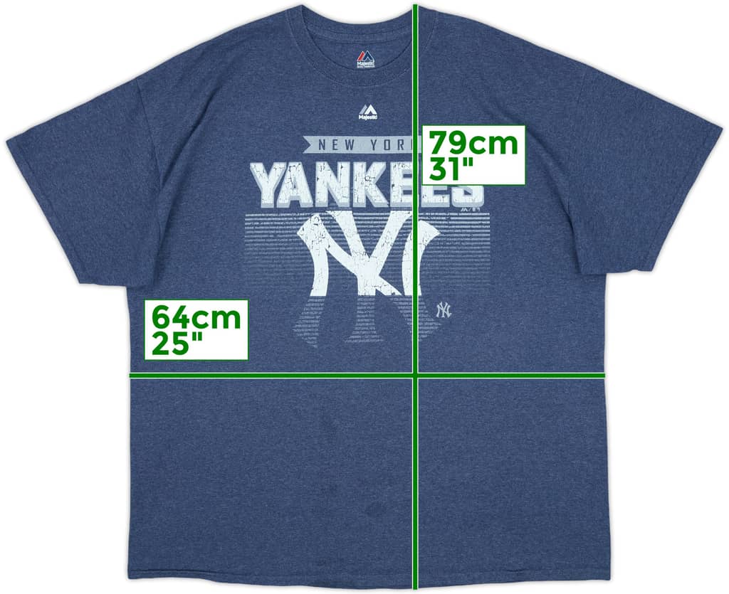 2010s New York Yankees Majestic Tee - 8/10 - (XXL)