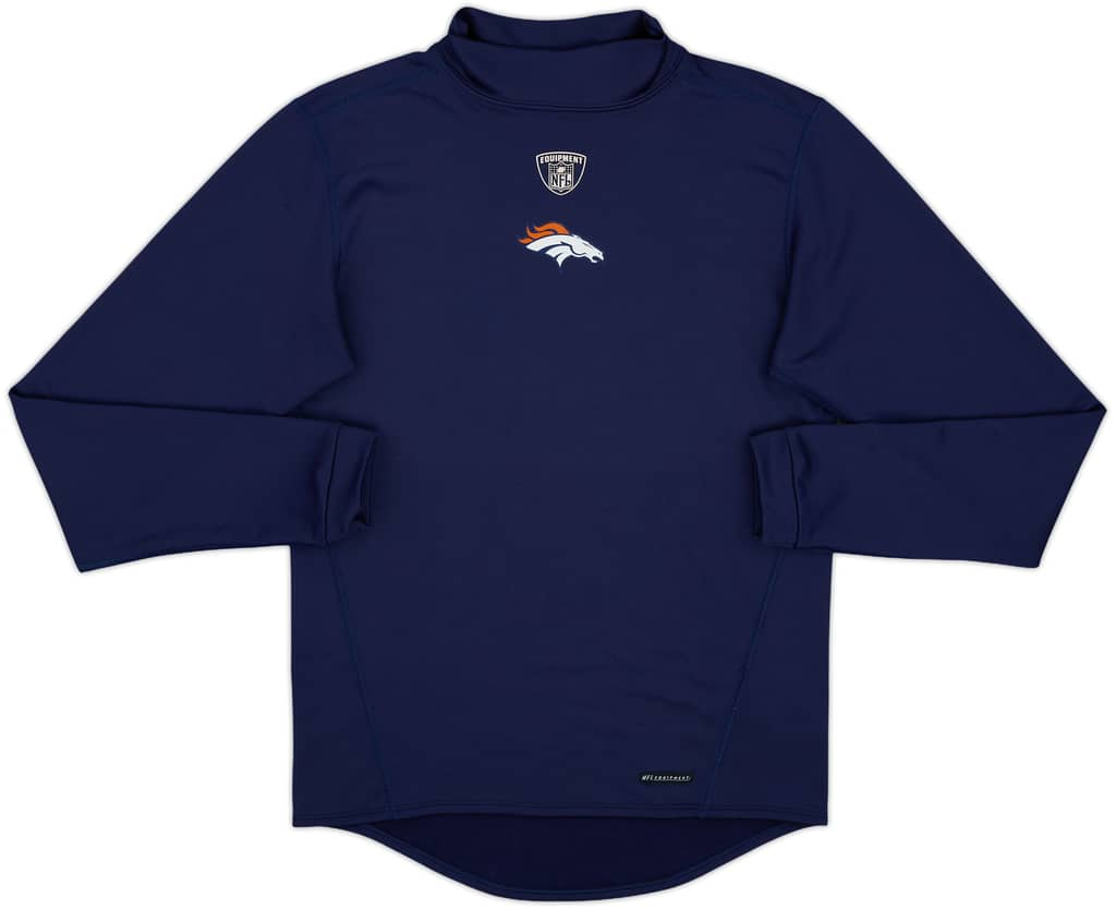 2002-04 Denver Broncos Reebok L/S Baselayer - 9/10 - (XL)
