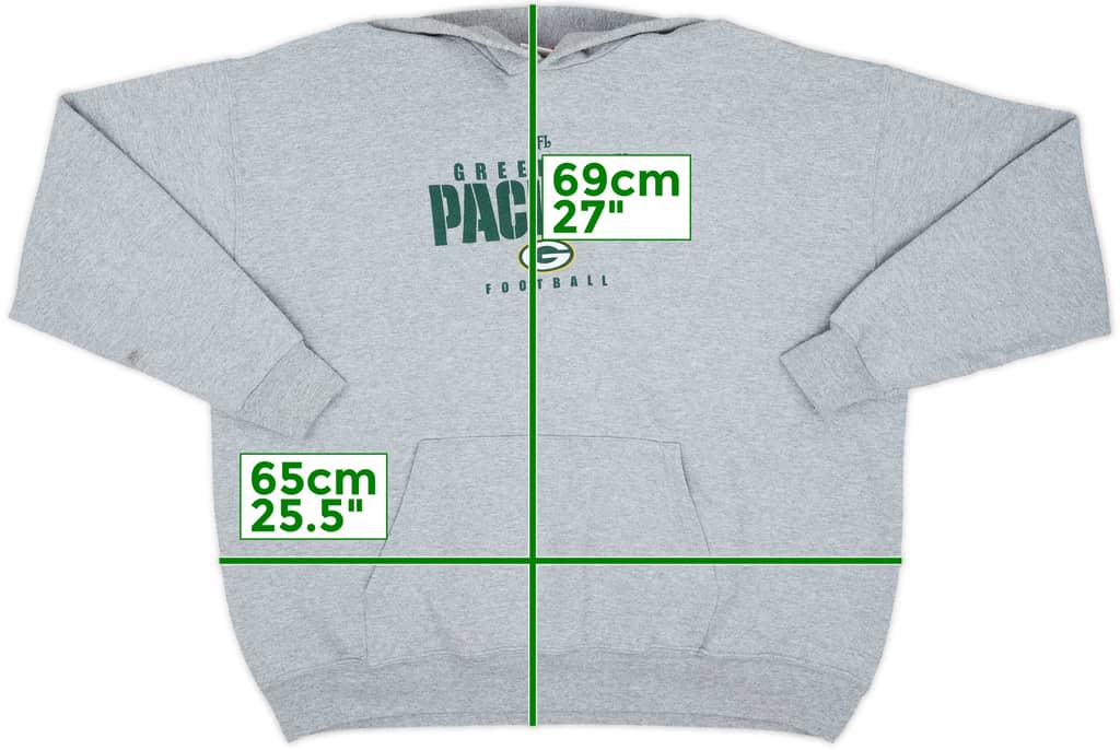 2007 Green Bay Packers NFL Hooded Sweat Top - 7/10 - (XL)