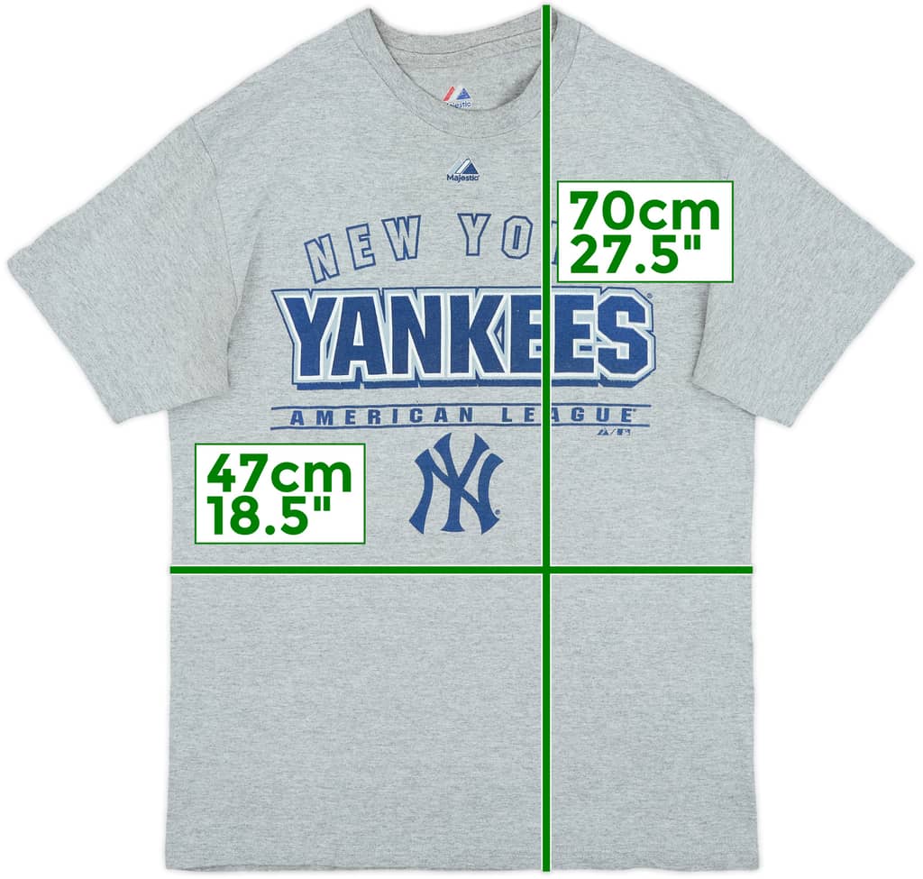 2010 New York Yankees Majestic Tee - 6/10 - (M)