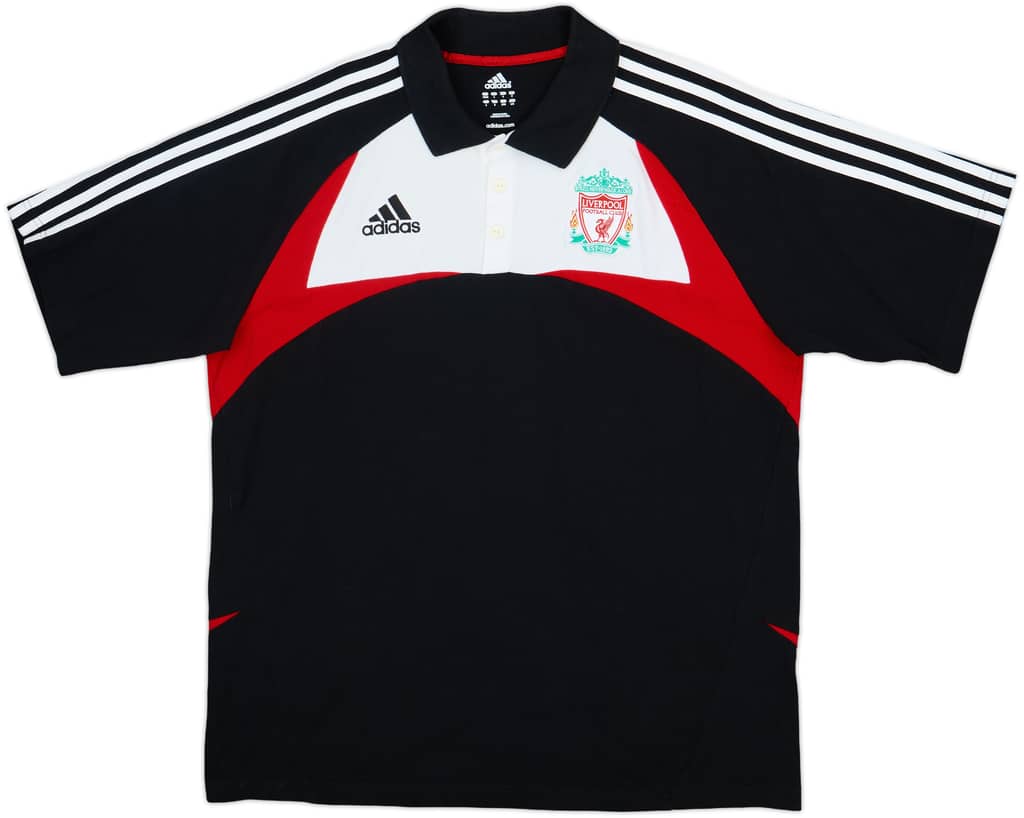 2007-08 Liverpool adidas Polo Shirt - 10/10 - (L/XL)