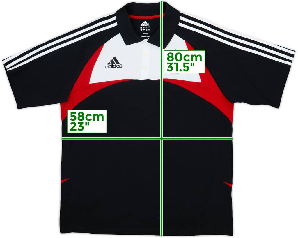 2007-08 Liverpool adidas Polo Shirt - 10/10 - (L/XL)