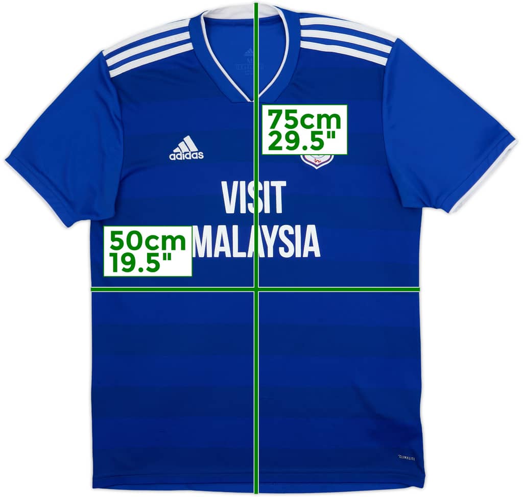 2018-19 Cardiff Home Shirt - 7/10 - (M)