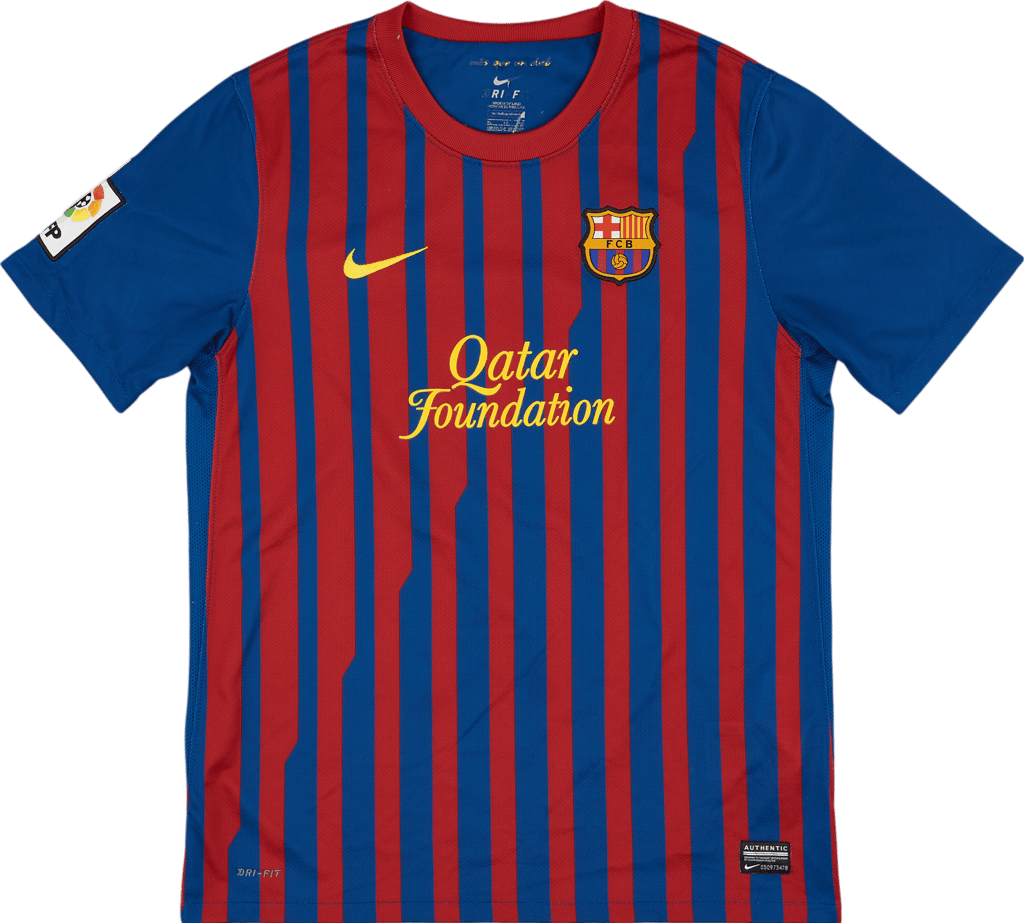 2011-12 Barcelona Home Shirt - 8/10 - (XL.Boys)