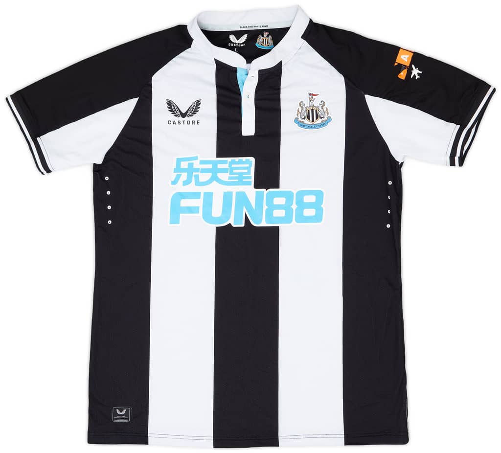 2021-22 Newcastle United Match Issue Home Shirt #7