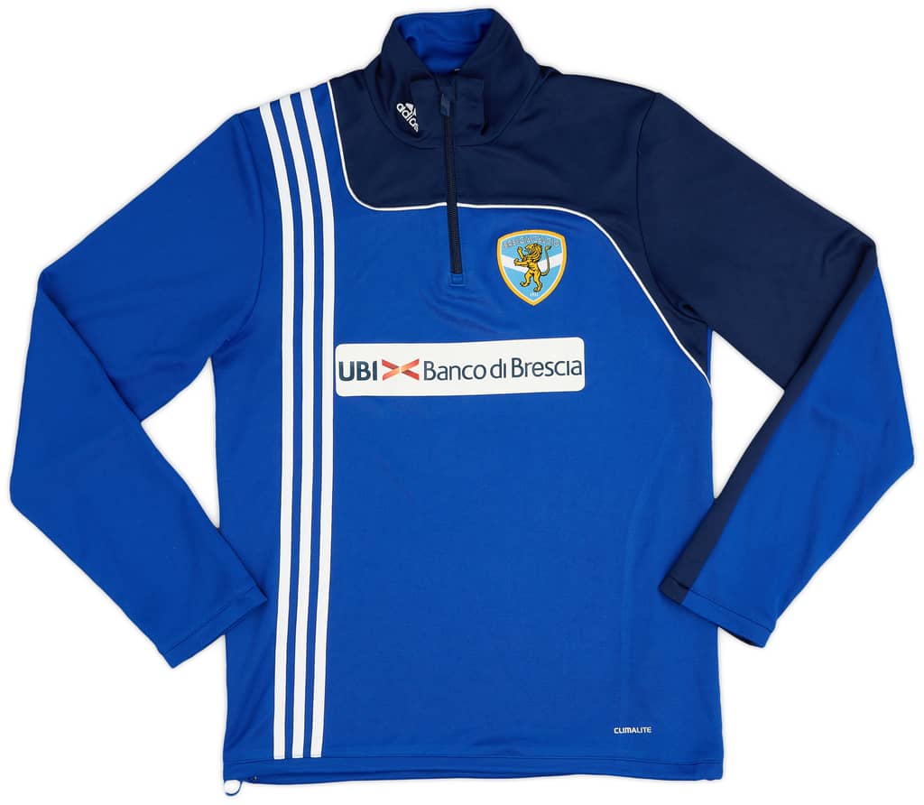 2013-14 Brescia adidas 1/4 Zip Training Top - 9/10 - (S)