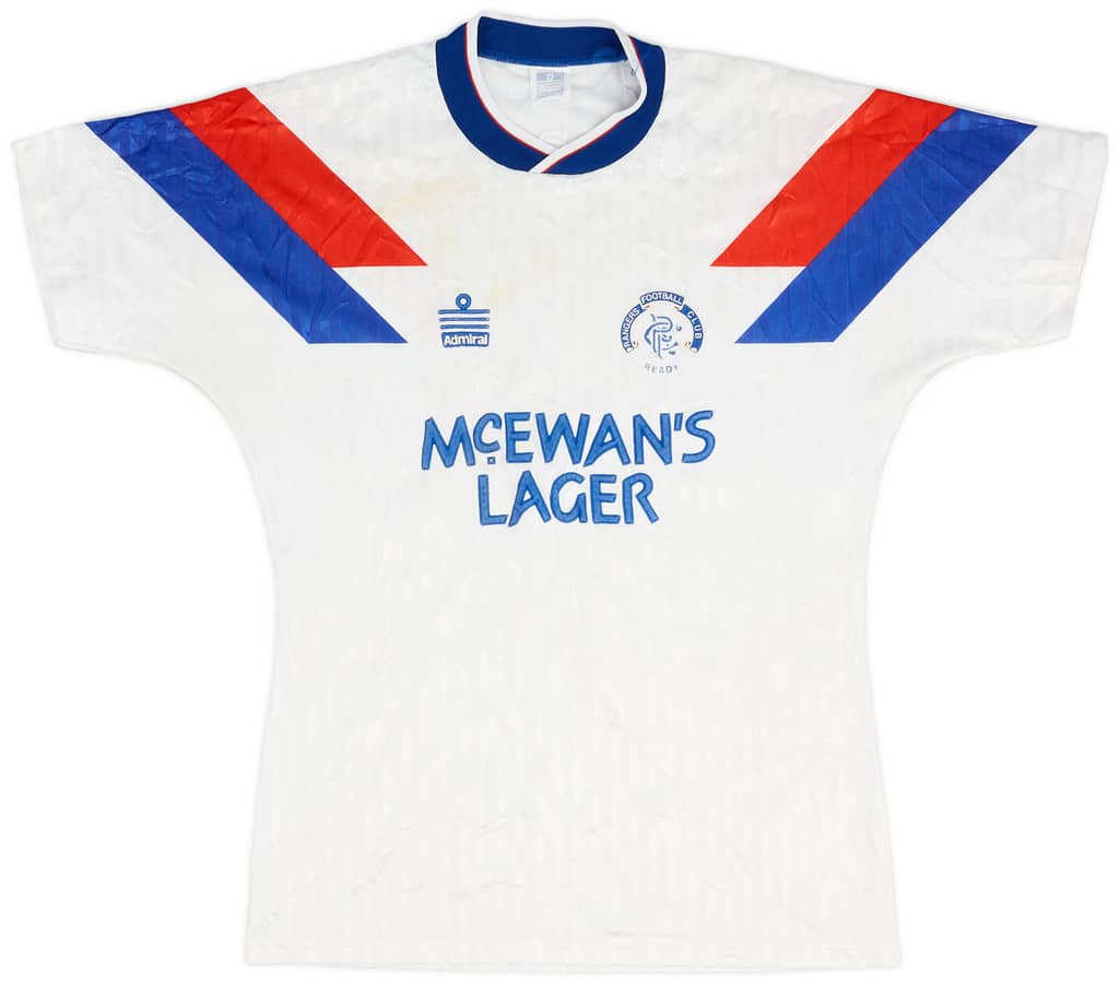 1990-92 Rangers Away Shirt - 8/10 - (M)