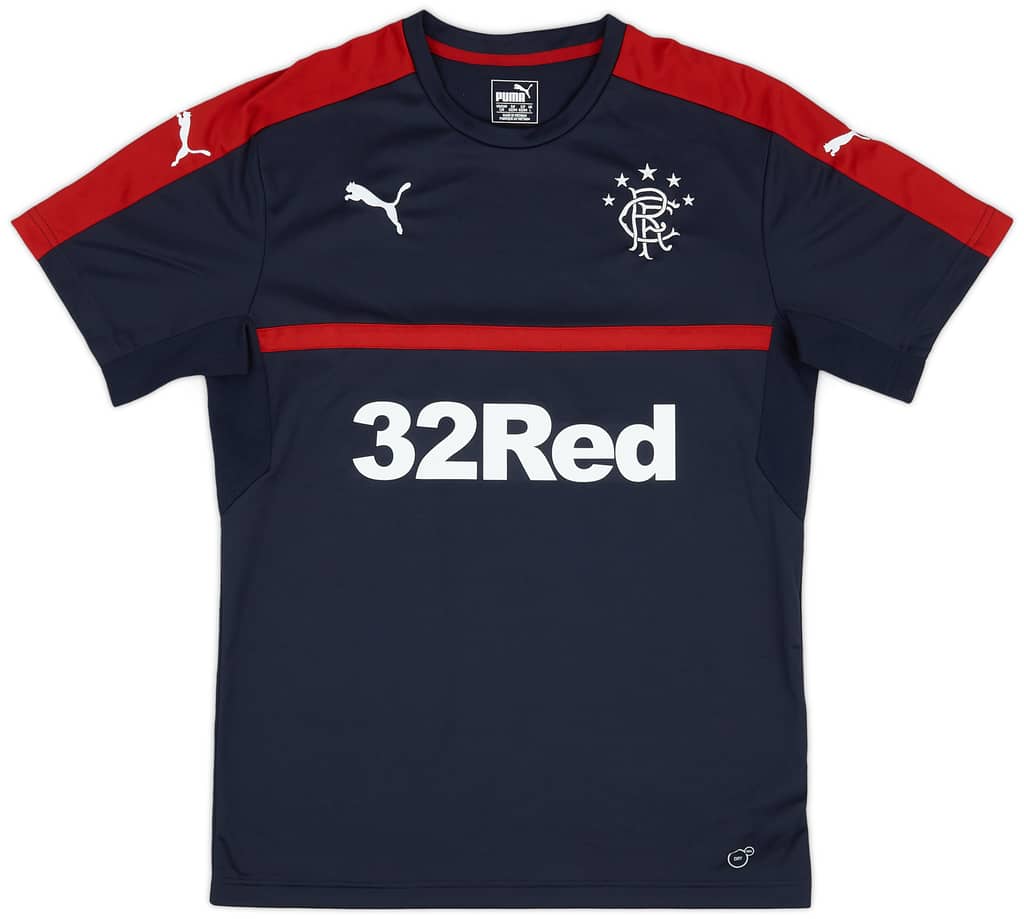 2016-17 Rangers Puma Training Shirt - 9/10 - (L)