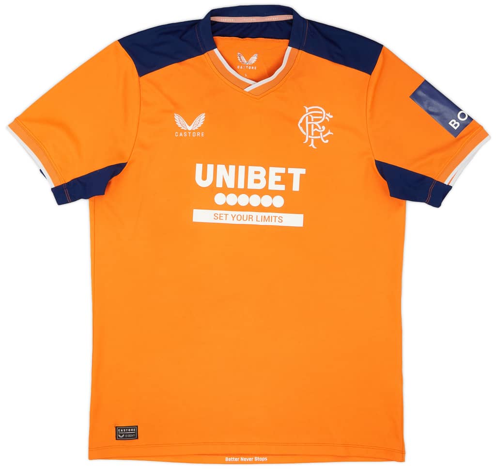 2022-23 Rangers Third Shirt - 7/10 - (L)