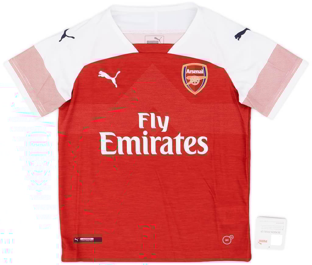 2018-19 Arsenal Home Shirt (M.Boys)