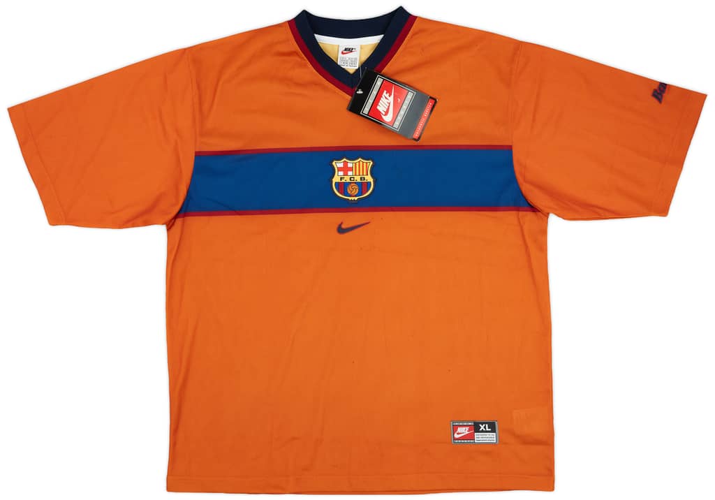 1998-00 Barcelona Third Shirt Rivaldo #11 (XL)