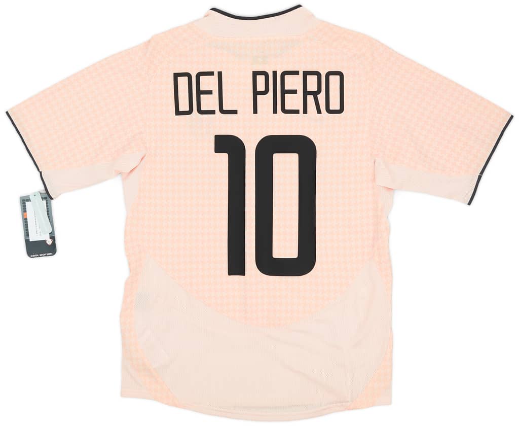 2003-04 Juventus Away Shirt Del Piero #10 (S)