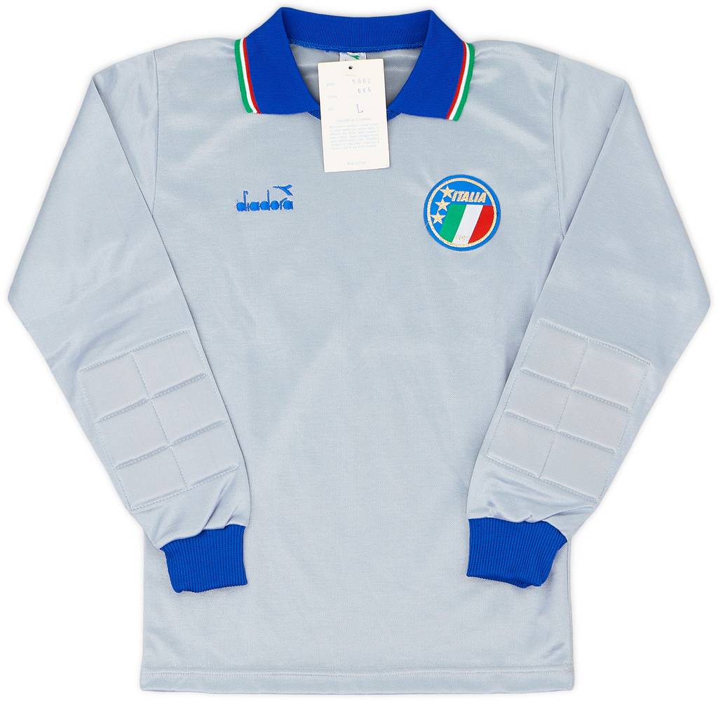 1986-88 Italy GK Shirt (L.Boys)