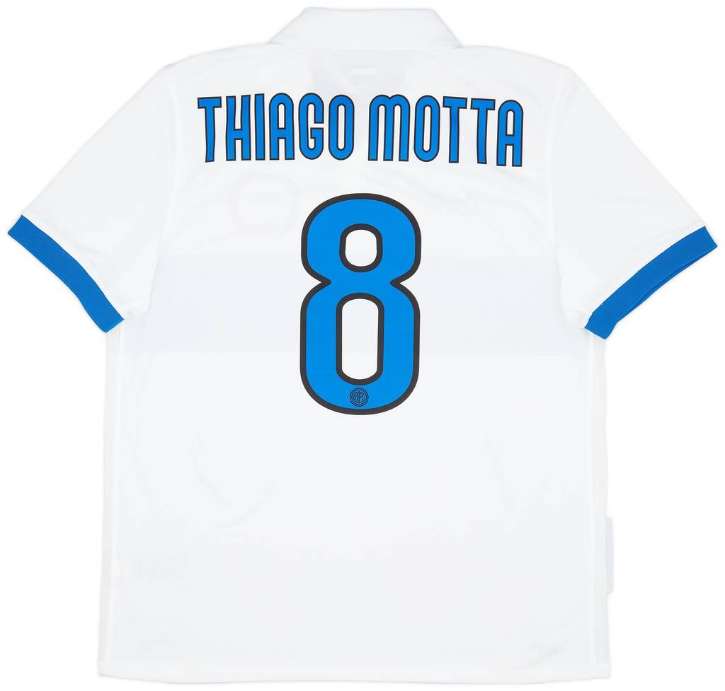 2009-10 Inter Milan Away Shirt Motta #8 (L)