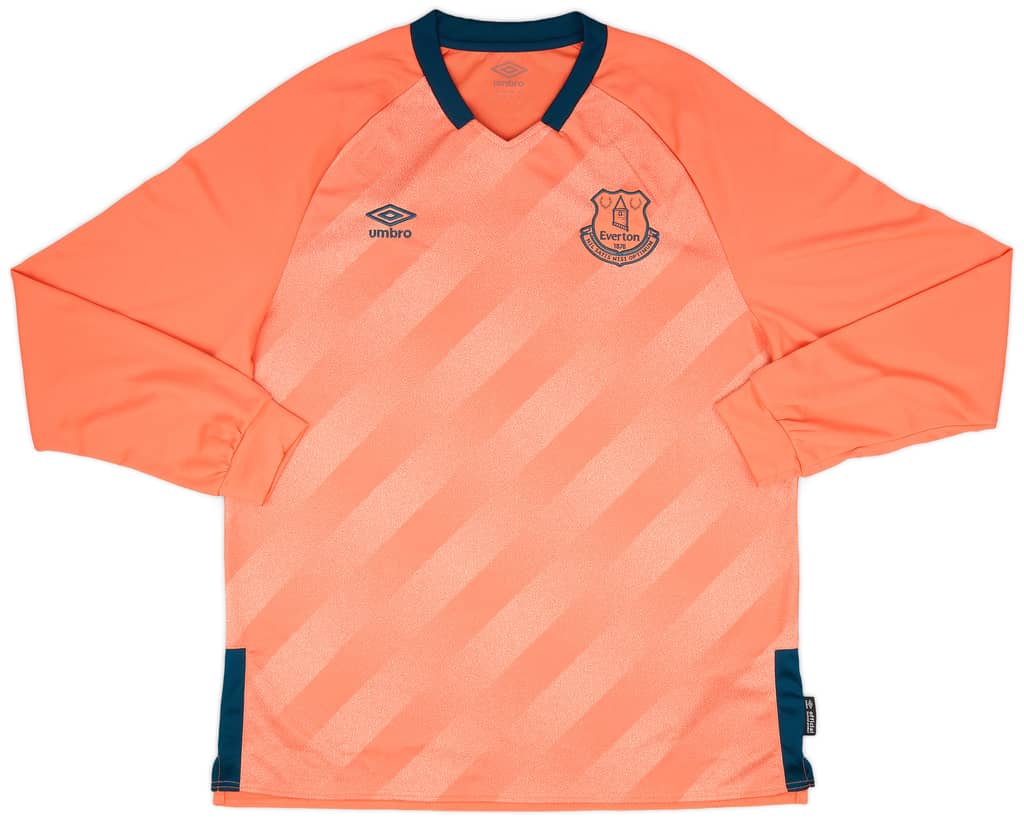 2019-20 Everton Away L/S Shirt - 9/10 - (XXL)