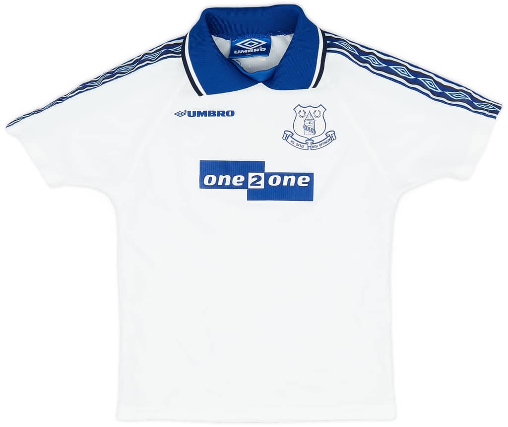 1998-99 Everton Away Shirt - 9/10 - (XS.Boys)