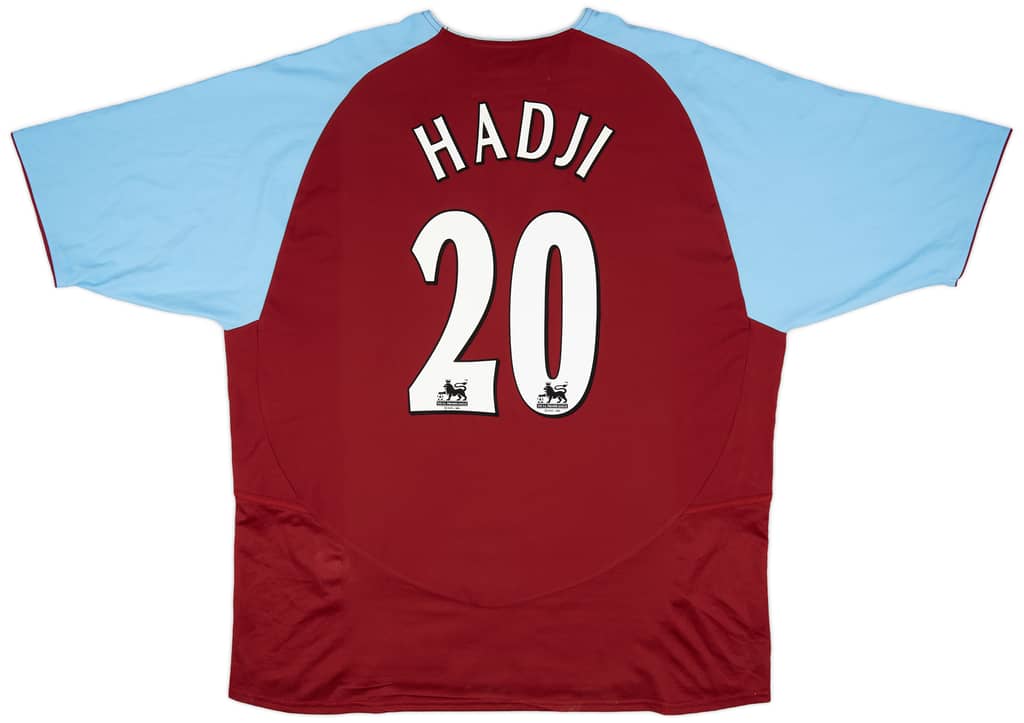 2003-04 Aston Villa Home Shirt Hadji #20 - 8/10 - (XXL)