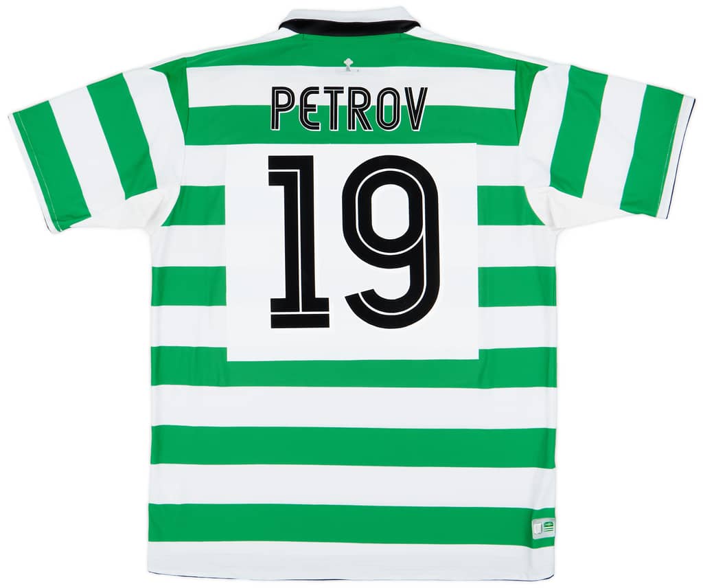 2004-05 Celtic Home Shirt Petrov #19 - 6/10 - (XL)
