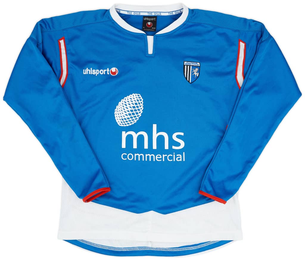 2006-07 Gillingham Home L/S Shirt - 9/10 - (M)