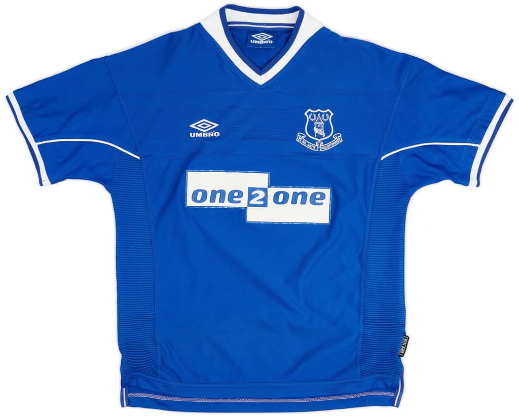 1999-00 Everton Home Shirt - 9/10 - (L)