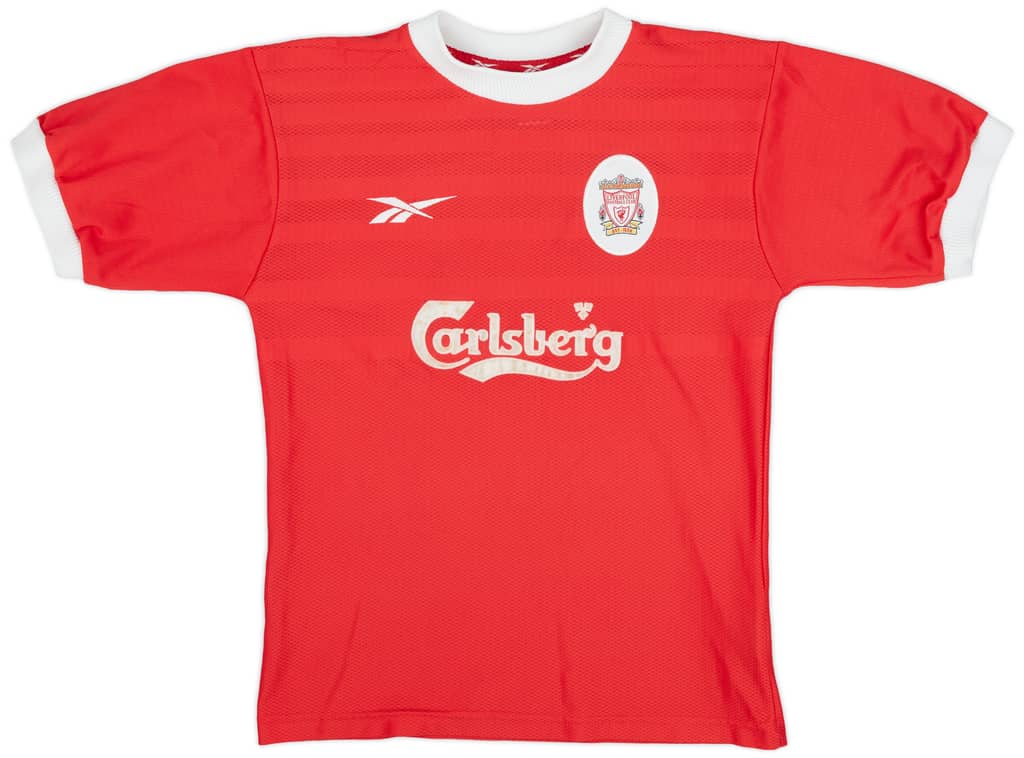 1998-00 Liverpool Home Shirt - 6/10 - (M.Boys)