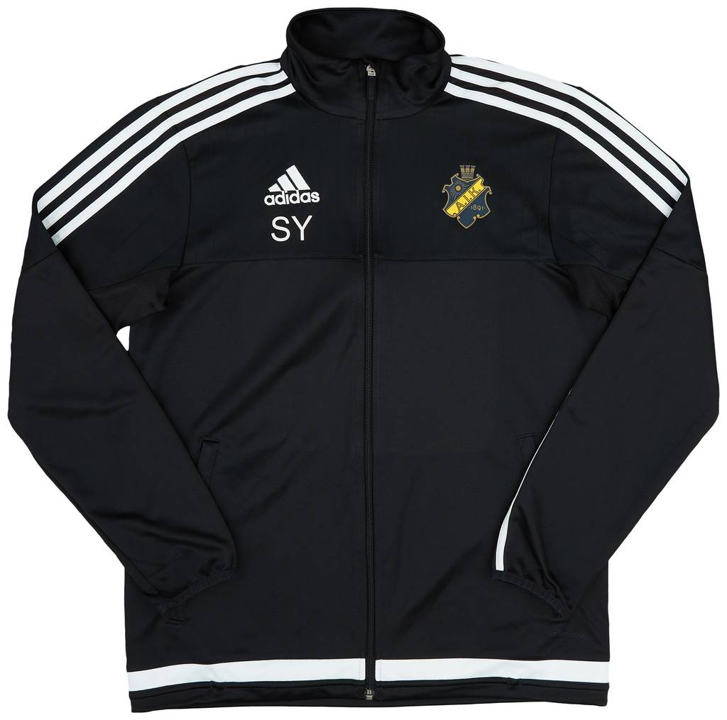 2014 AIK Stockholm Staff Issue adidas Track Jacket - 8/10 - (S)
