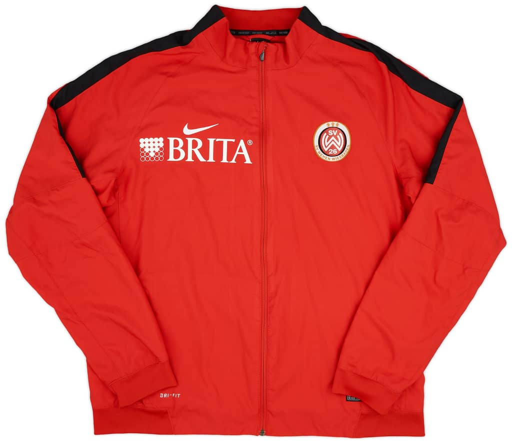 2016-17 Wehen Wiesbaden Nike Track Jacket - 9/10 - (XL)