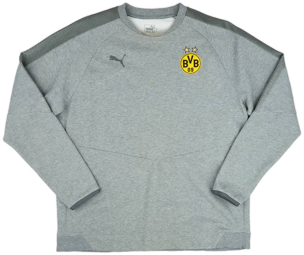 2018-19 Borussia Dortmund Puma Sweat Top - 7/10 - (XXL)