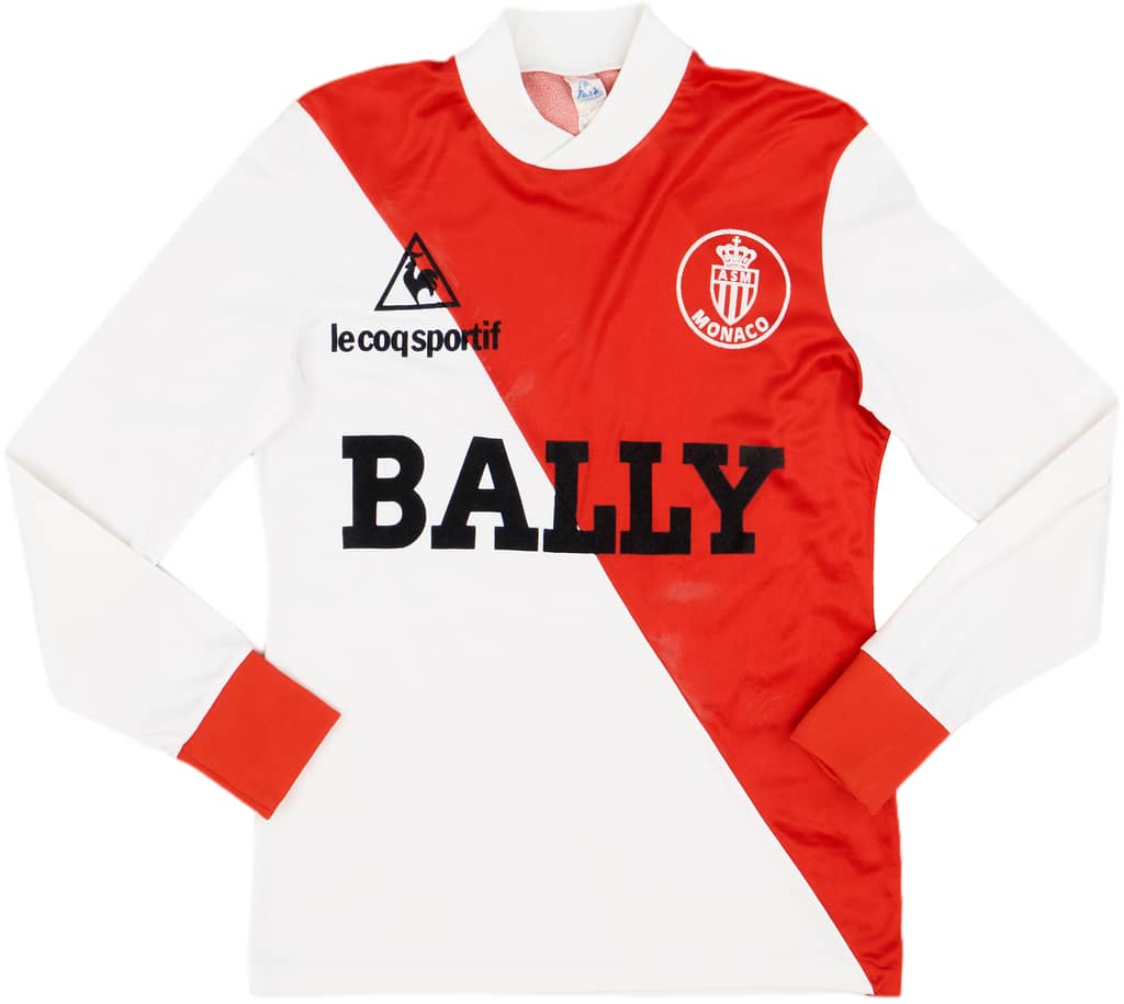 1982-83 Monaco Home L/S Shirt - 7/10 - (L)