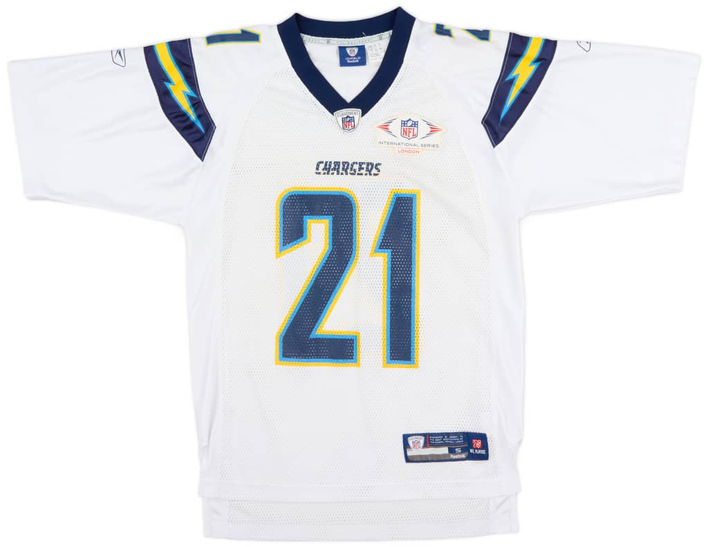 2008 San Diego Chargers Tomlinson #21 Reebok On Field Away Jersey (Excellent) S